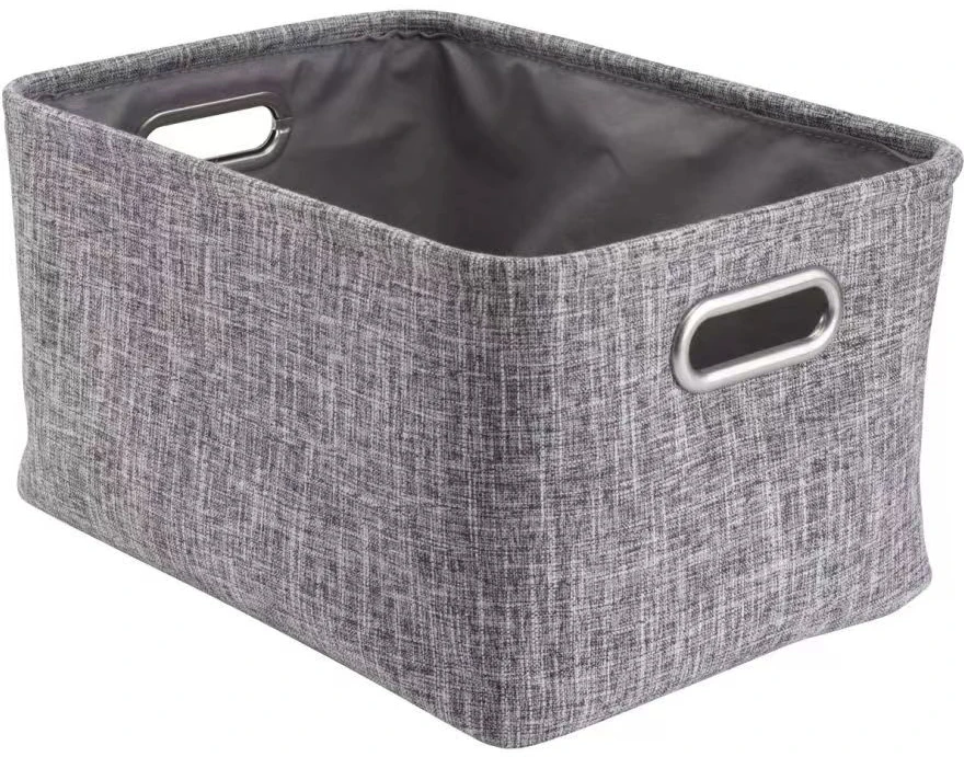 Domoletti STORAGE BOX DOMOLETTI 26X36X20CM GRAY