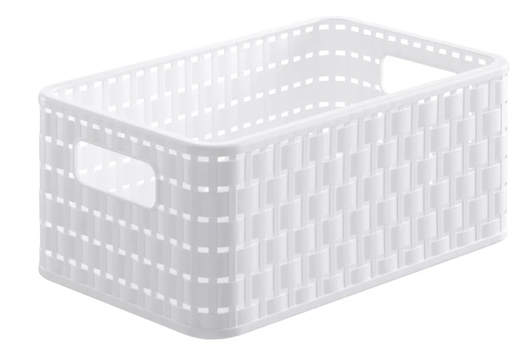 Daiktadėžė ROTHO 11152, 6 l, balta, 28×18,5×12,6 cm