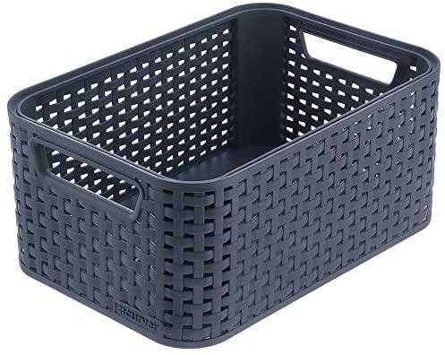 Daiktadėžė CURVER STYLE, 6 l, pilka, 28×19×13 cm