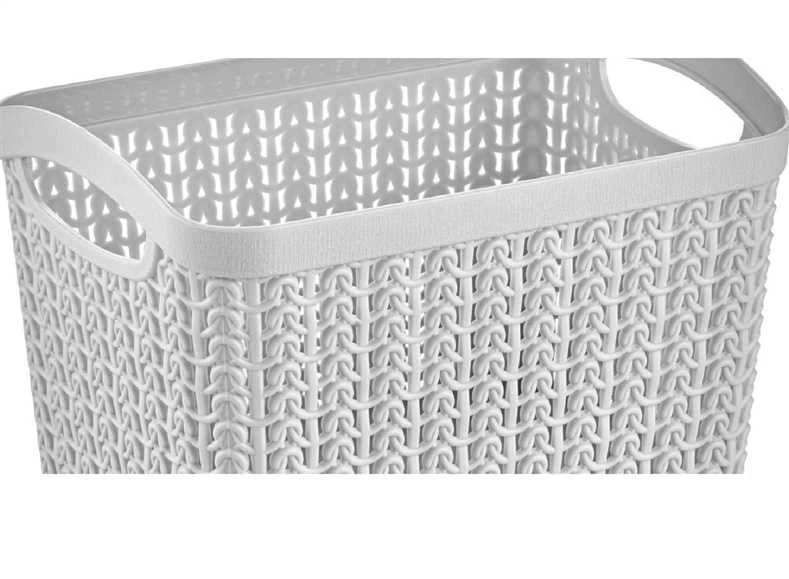 Uzglabāšanas kaste Ucsan Plastik 8691459921093, 3.3 l, pelēka krās., 21 x 13.8 x 16.8 cm