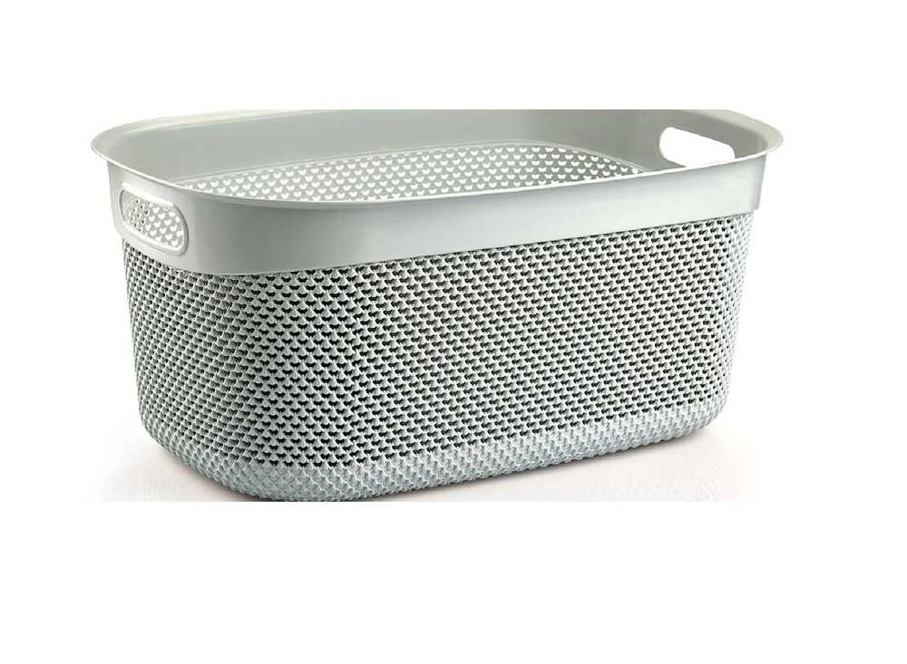 Daiktadėžė Ucsan Plastik, pilka sp., 55 x 36 x 25 cm