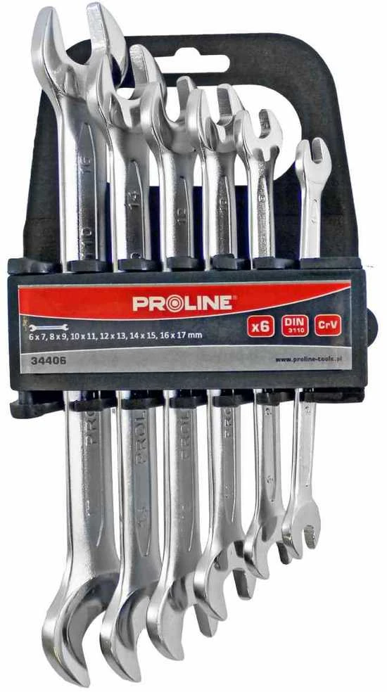 Veržliarakčių rinkinys Proline 6-17mm 6vnt.
