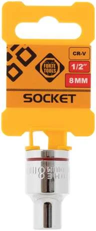 Grąžtas Forte_Tools Varžtų veržlių galvutė Forte Tools, 8 mm, 1/2"