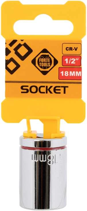 Forte_Tools Varžtų veržlių galvutė Forte Tools, 18 mm, 1/2"