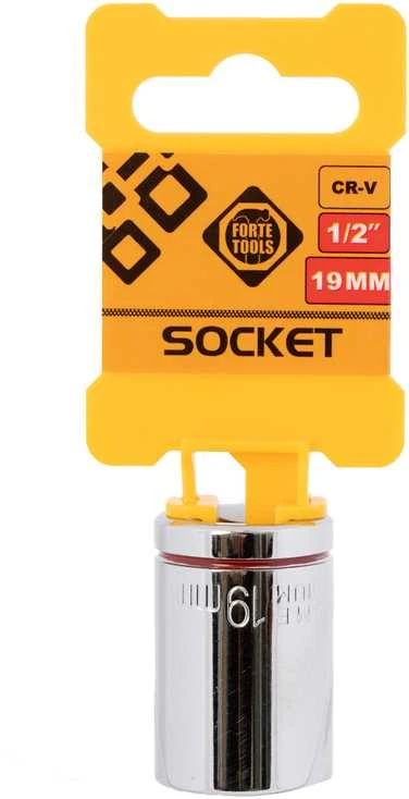 Grąžtas Forte_Tools Varžtų veržlių galvutė Forte Tools, 19 mm, 1/2"