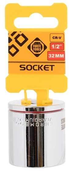 Grąžtas Forte_Tools Varžtų veržlių galvutė Forte Tools, 32 mm, 1/2"