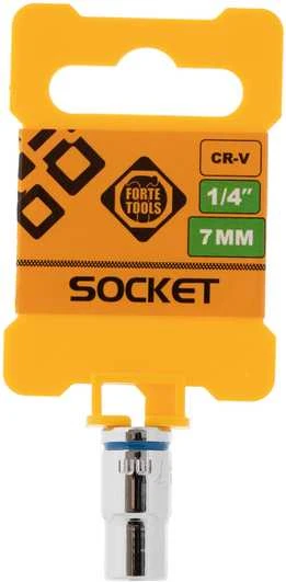Grąžtas Forte_Tools Varžtų veržlių galvutė Forte Tools, 7 mm, 1/4"