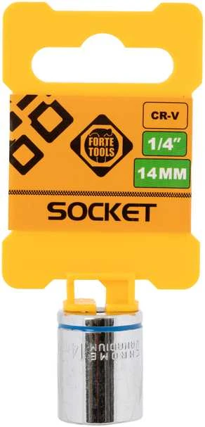 Grąžtas Forte_Tools Varžtų veržlių galvutė Forte Tools, 14 mm, 1/4"