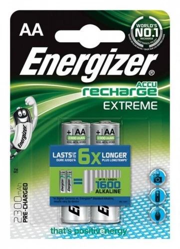 Įkraunamas elementas Energizer HR6, AA, 2300 mAh, 2 vnt.