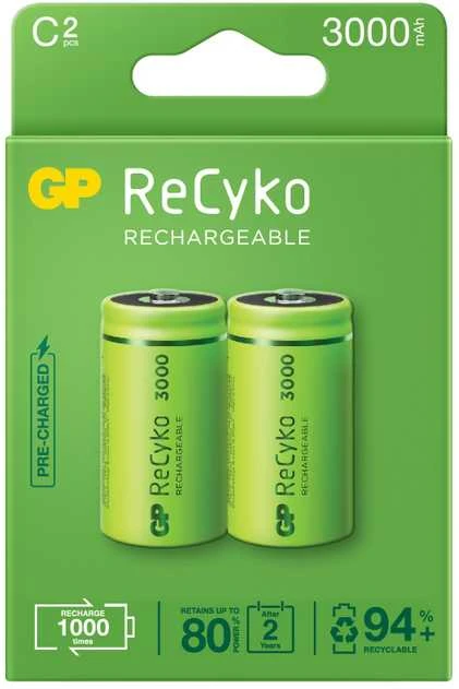 Įkraunamas elementas GP GPRHC30CB025, C, 3000 mAh, 2 vnt.