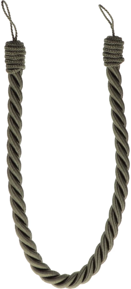 Užuolaidų virvelė Luance COT, 1.6 cm, tamsiai žalia