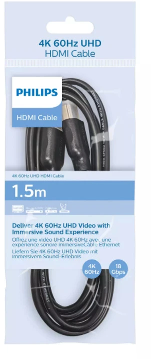 Vads Philips SWV5510/00 HDMI Vīrietis, HDMI Vīrietis, 1.5 m
