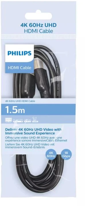 Vads Philips SWV5510/00 HDMI Vīrietis, HDMI Vīrietis, 1.5 m