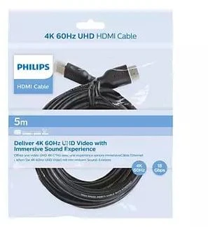 Nezatříděno Laidas PHILIPS HDMI M, HDMI M, 5m, juodas SWV5551/00