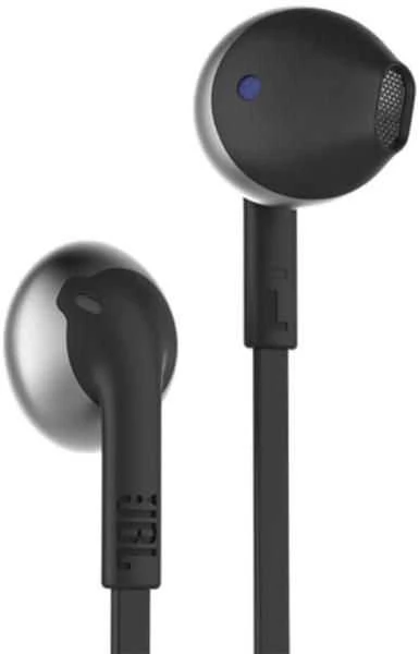 JBL T205 ausines, juodos