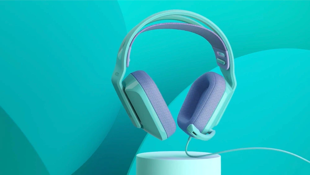 Laidinės žaidimų ausinės Logitech G335, juodos spalvos