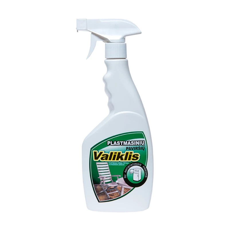 Plastmasinių paviršių valiklis, su purkštuku, 500ml