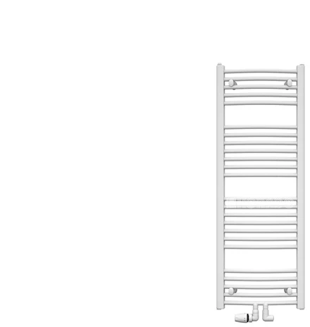 Vandeninis rankšluosčių džiovintuvas Koralux Rondo Classic, balta sp., 50 cm x 122 cm, 507 W