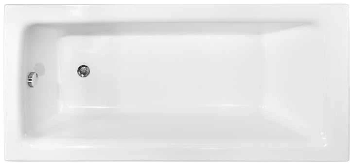 Vanna, iebūvējams Besco Piramida Talia WAT-100-PK, 100 cm x 70 cm x 41.5 cm, taisnstūris, balta krās.