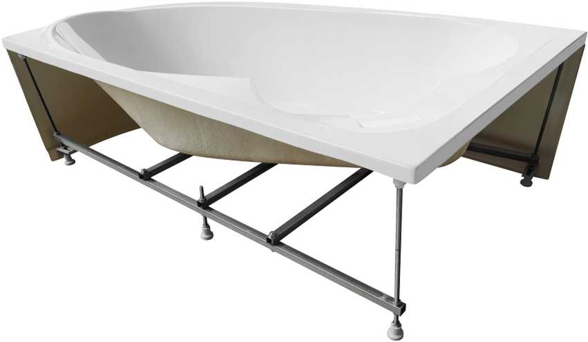Thema Lux Sourcing Akrilinė vonia 170x100cm su kojelėmis kairėje