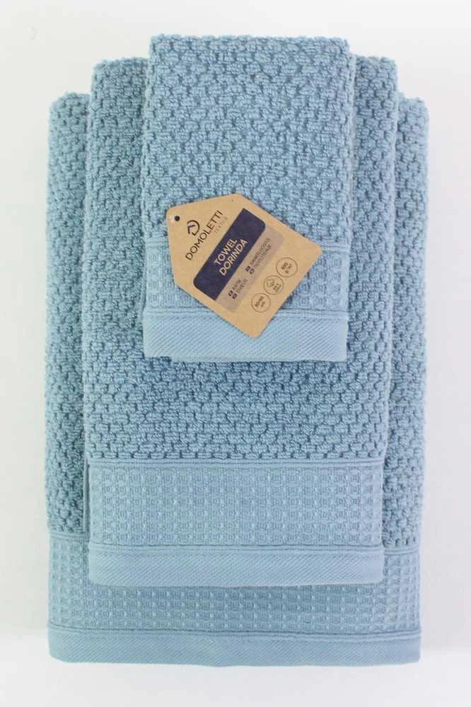 Rankšluostis Domoletti TOWEL DORINDA 500 GSM 30X50 WATER Mėlynas