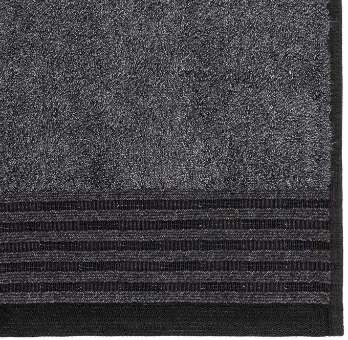 Domoletti Lumarko RANKŠLUOSTIS HUDSON 650 GSM 70X140CM Juodas