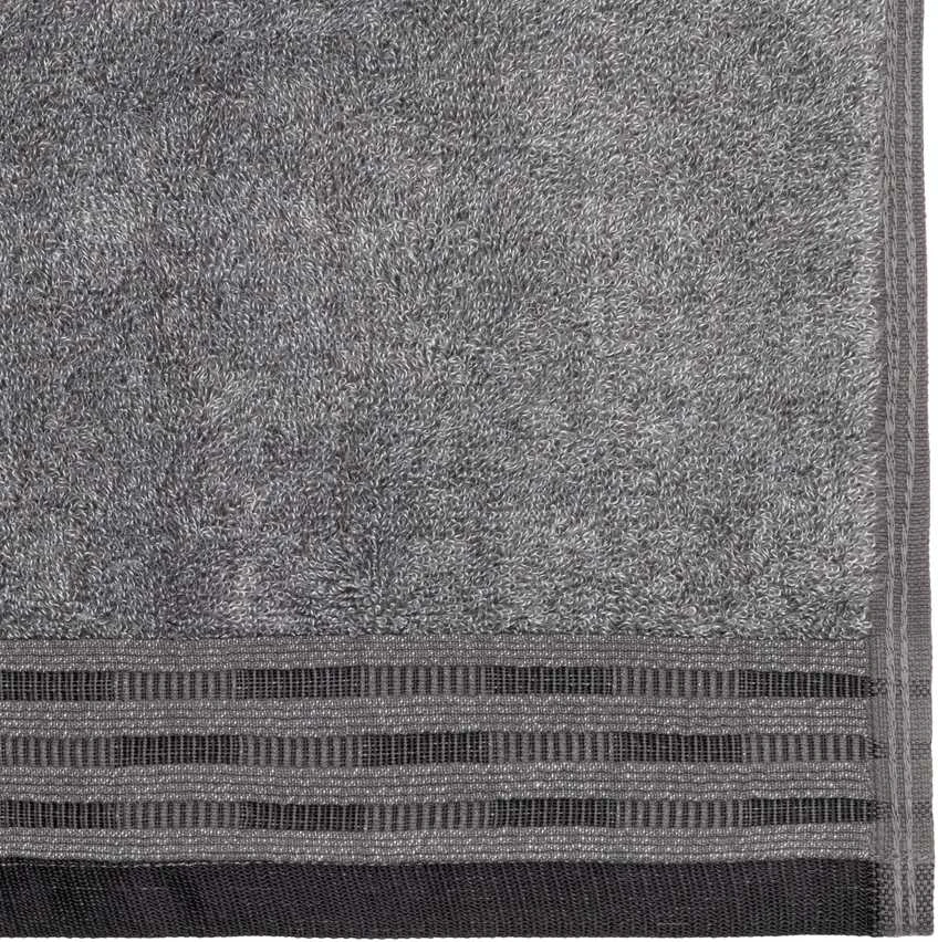 Domoletti RANKŠLUOSTIS HUDSON 650 GSM 50X90CM TAMSI PILKA