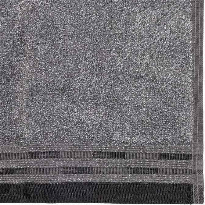 Rankšluostis Domoletti TOWEL HUDSON 650 GSM 30X50CM DARK Pilkas