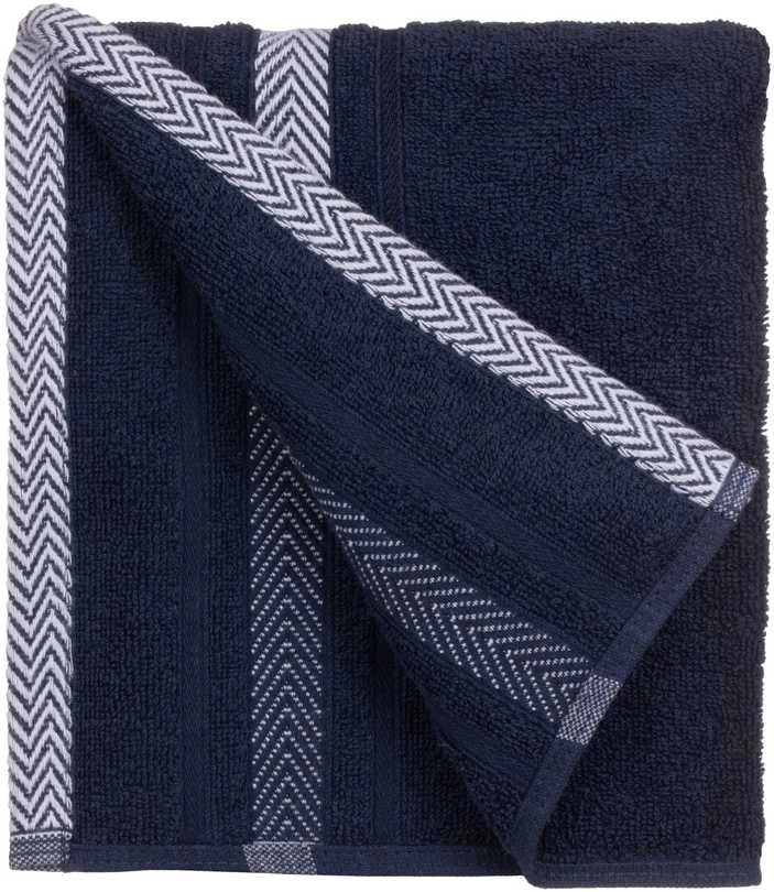 Domoletti Rankšluostis minkštas, tamsiai mėlynas, 450 g/m², 50x90 cm