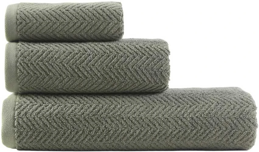 Rankšluostis Domoletti TOWEL VISBY 550 GSM 30X50 OLIVE Žalias