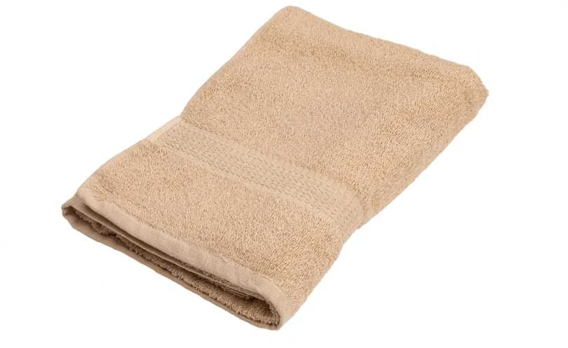 Okko Kilpinis rankšluostis 400 GSM 721 smėlio spalvos 70x140
