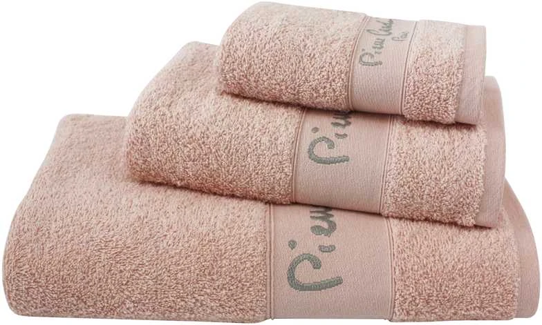 Rankšluostis Pierre_Cardi Vonios rankšl. rinkinys Pierre Cardin 2133 SALMON 3vnt.