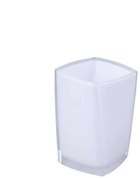 Stiklinė dantų šepetėliams Domoletti BPO-2209-1C, balta