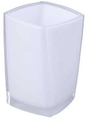 Stiklinė dantų šepetėliams Domoletti BPO-2209-1C, balta