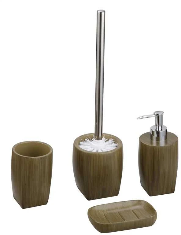 Domoletti Stiklinė dantų šepetėliams BPO-0305C, ruda