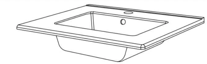 Umywalka Domoletti CERAMIC BASIN ACB7860 60CM