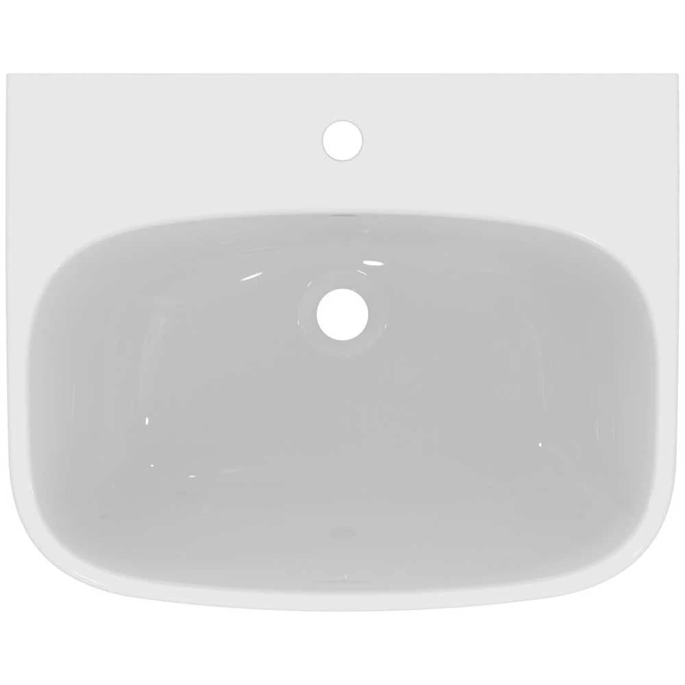 Vannas istabas izlietne Ideal Standard I.Life, keramika, 60 cm x 48 cm x 15 cm, balta