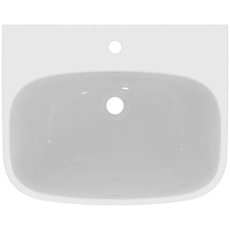 Vannas istabas izlietne Ideal Standard I.Life, keramika, 60 cm x 48 cm x 15 cm, balta