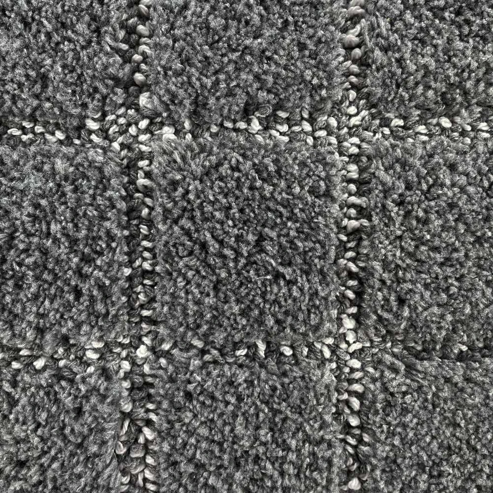 Vonios grindų kilimėlis Saniplast Plaza Piombo, antracito sp./pilka sp., 110 cm x 60 cm