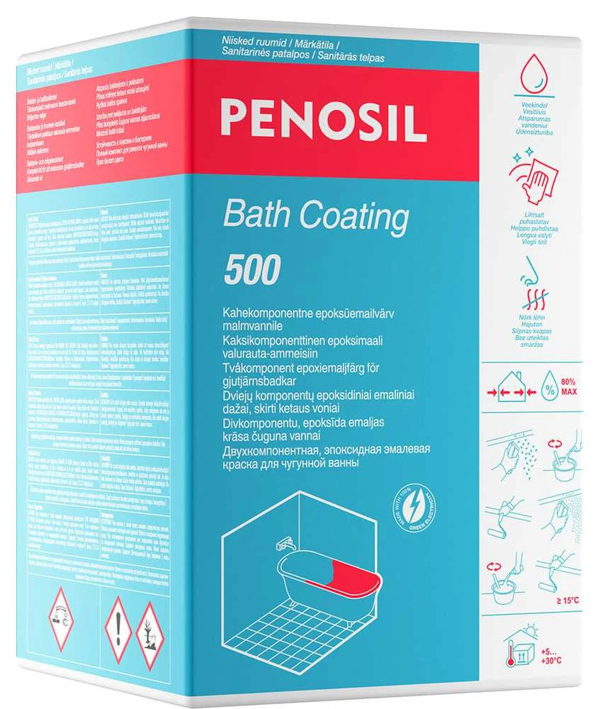 PENOSILBath Coating 500 atnaujinimo rinkinys ketaus voniai 960 g.