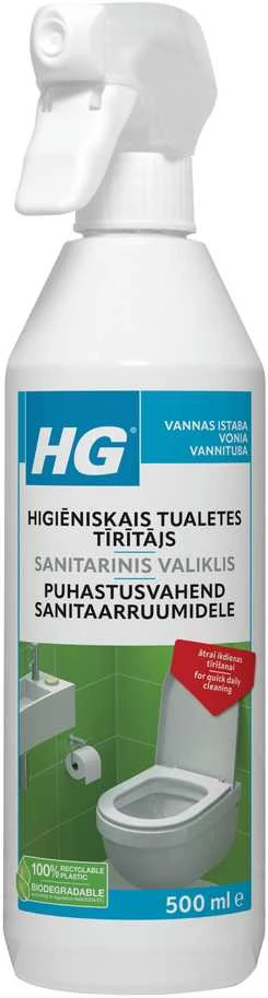 HG higiēnisks tualetes tīrītājs 0.5 l