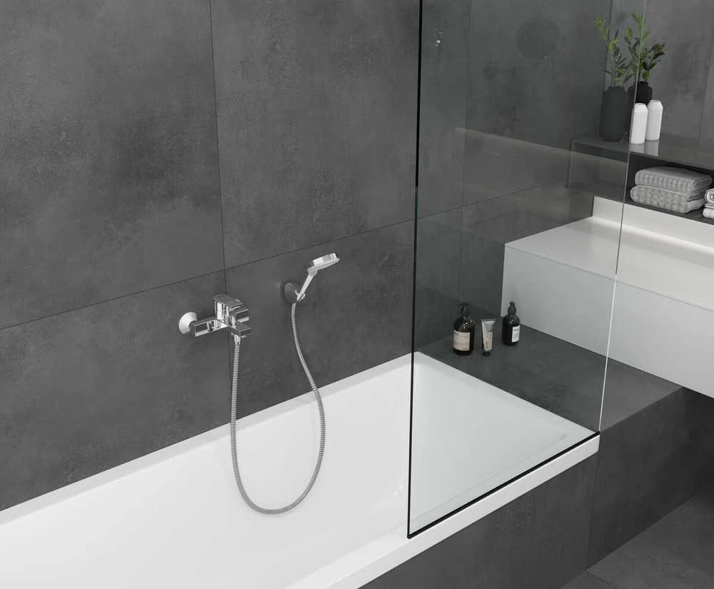 Vonios maišytuvas Hansgrohe Vernis Shape 71450000, chromo