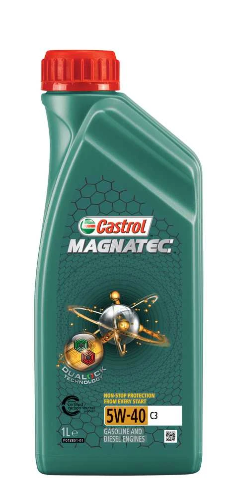 Variklio alyva Castrol Magnatec C3 5W-40, sintetinė, 1 l