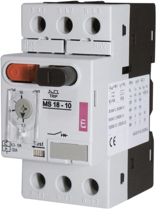 ETI MOTOR STARTER MS18 4–6.3 A