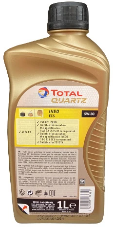 VARIKLIŲ TEPALAS „TOTAL QUARTZ INEO ECS 5W30”