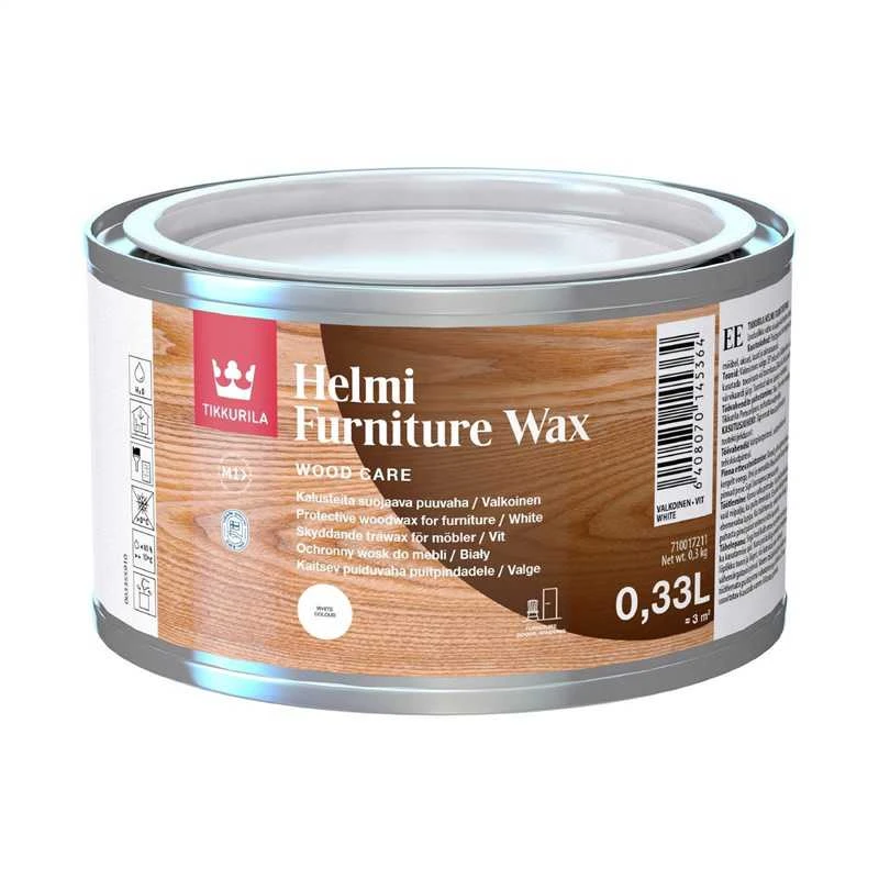Tikkurila HELMI FURNITURE WAXWHITE 0.33L