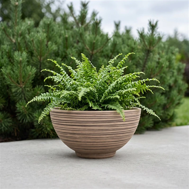 Domoletti Benedict FLOWER POT SPW K1-09K40 D40 5 TAUPE