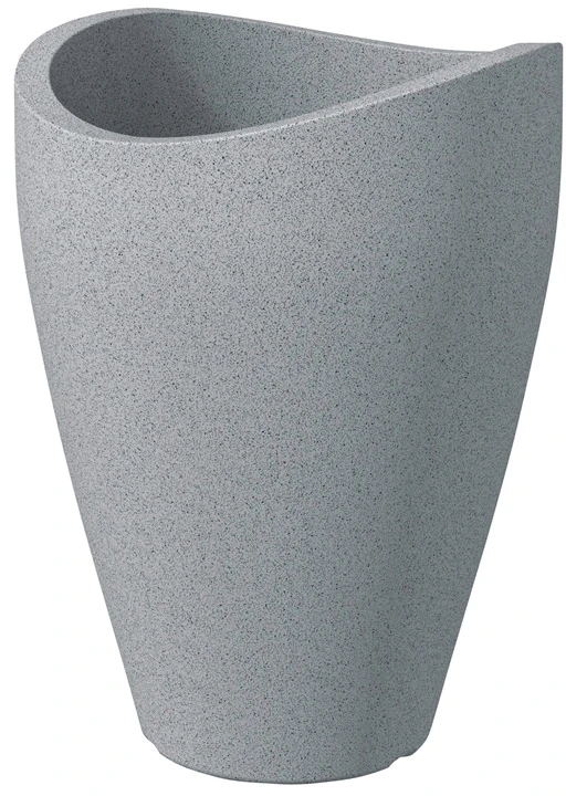 Scheurich Wave Globe High 254 lauko sodinimo vazonas, laisvai stovintis, plastikinis, kamuolys
