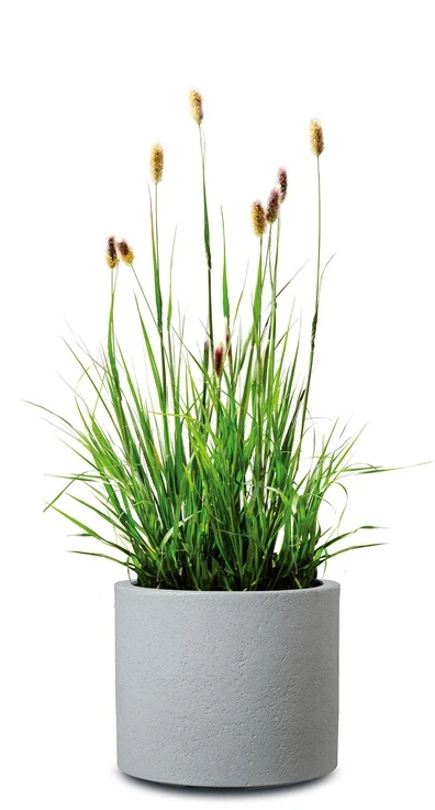 Scheurich Lumarko FLOWERPOT PLASTIC 130/50 STONY Pilkas D50