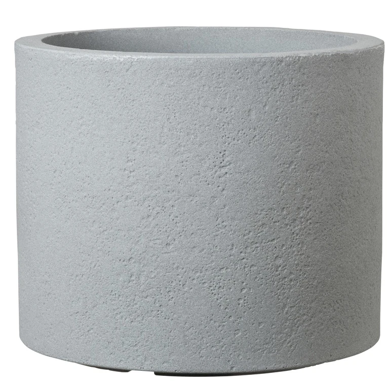 Scheurich Lumarko FLOWERPOT PLASTIC 130/50 STONY Pilkas D50